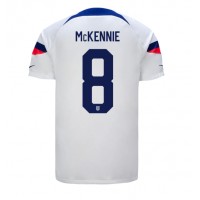 Billiga Förenta staterna Weston McKennie #8 Hemma fotbollskläder VM 2022 Kortärmad